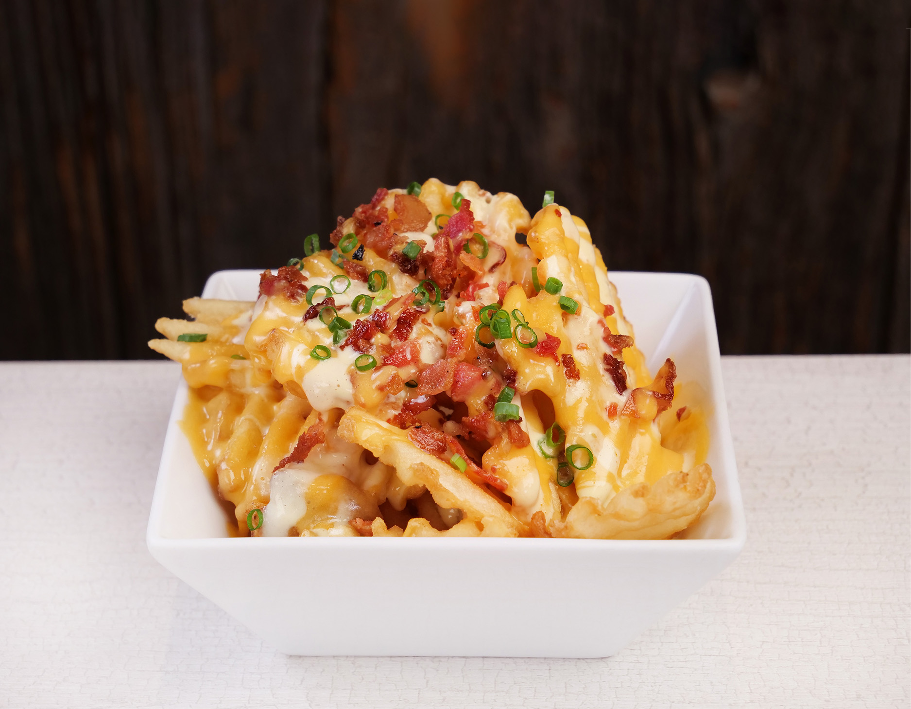 BACON RANCH WAFFLE FRIES